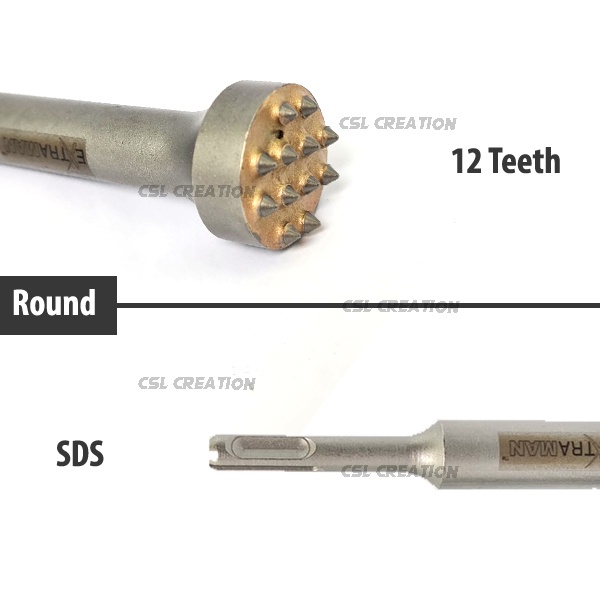EXTRAMAN SDS CONCRETE BUSHING HAMMER CHISEL DRILL BIT CONCRETE BUSHING