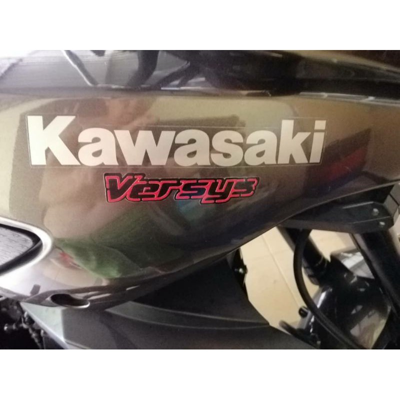 Kawasaki Versys front Fender 3M Reflective Sticker Shopee Malaysia