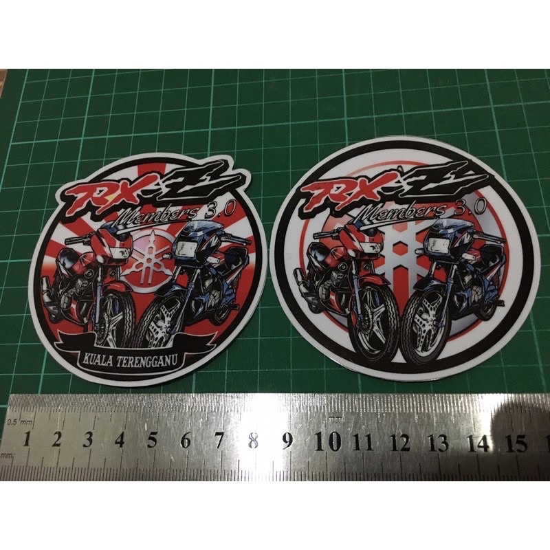 Yamaha rxz member terengganu sticker (supporter) | Shopee Malaysia