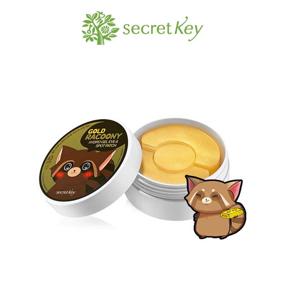 Secret Key Gold Racoony Hydrogel Eye And Spot Patch 90 Patches [wako