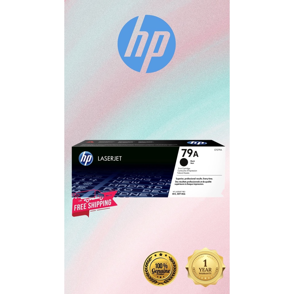 HP 79A/CF279A BLACK ORIGINAL LASERJET TONER CARTRIDGE | Shopee Malaysia