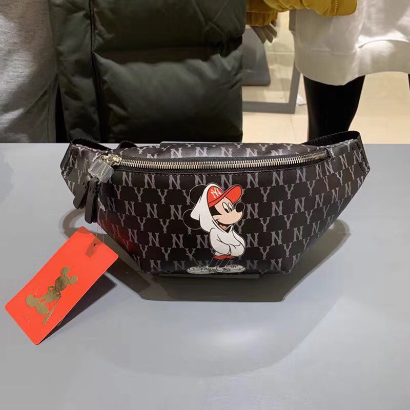 2020 NY MLB DISNEY MICKEY MOUSE Waist Bag Cross Body Bag Shopee Malaysia