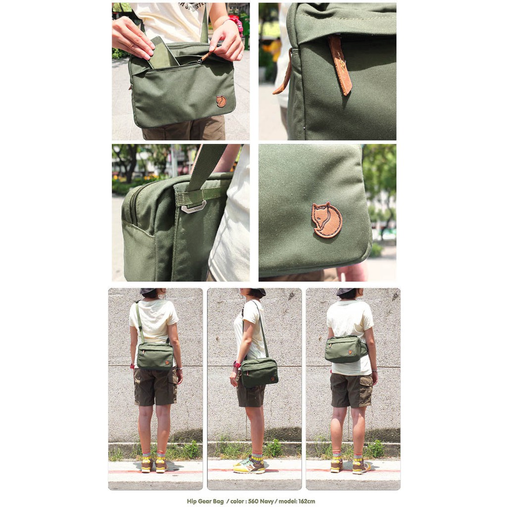 READY STOCK 100 Authentic Fjallraven Hip Gear Bag Waist Pack Sling Shopee Malaysia