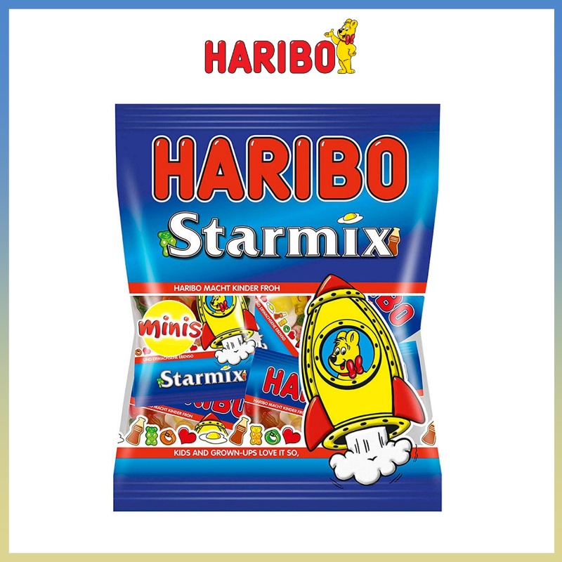 [HARIBO] HARIBO Starmix Gummy Candy, Jelly, 100g, 200g, 250g | Shopee ...