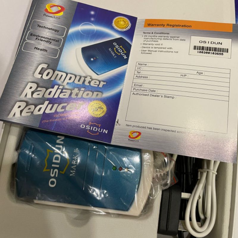 POWERLINK OSIDUN (MARK II) Computer Radiation Reducer Set | Shopee Malaysia