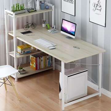 Study Desk Meja Belajar Modern Computer Study Table Multipurpose Shelf ...