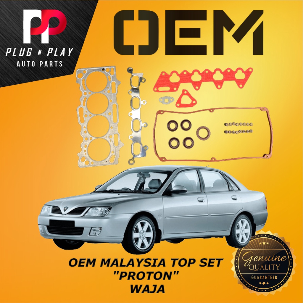 ENGINE TOP SET – PROTON WAJA ORIGINAL QUALITY TOP SET GASKET | Shopee ...