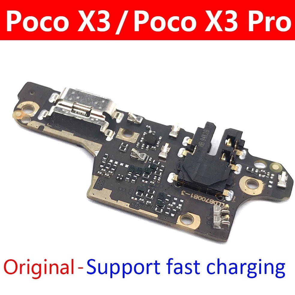 Xiaomi Poco F1 X3 Nfc Fast Charging Port Board Turbo Charger On Off Volume Flex Cable Ribbon 9703