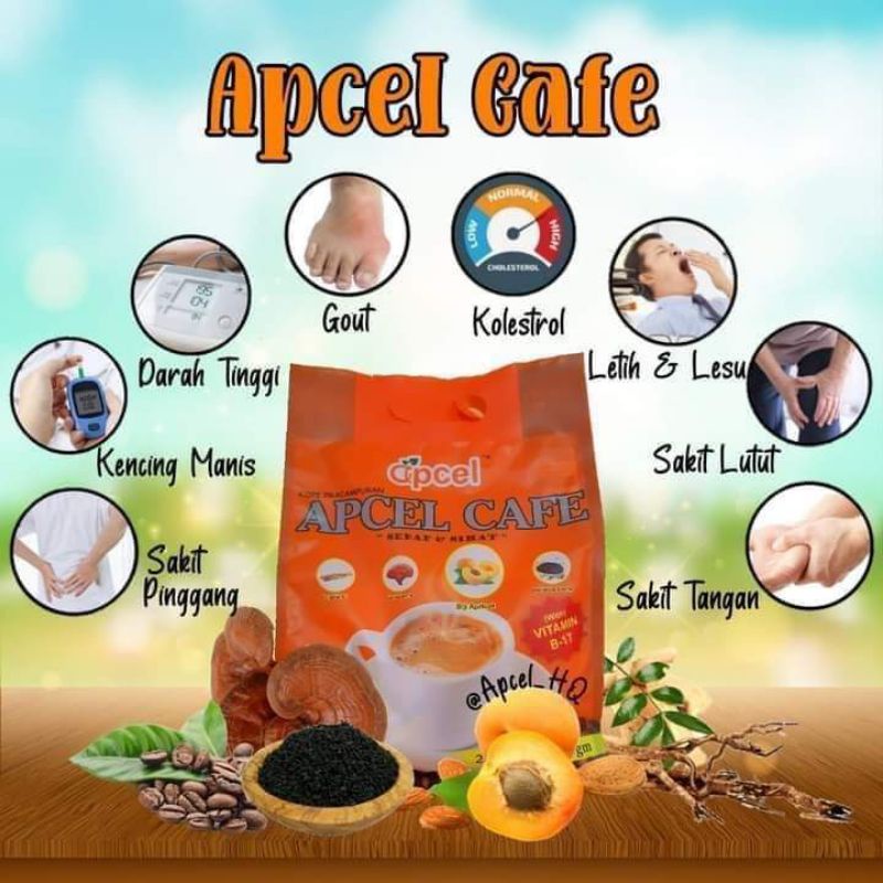 Apcel Cafe (Kopi herba Campuran) | Shopee Malaysia