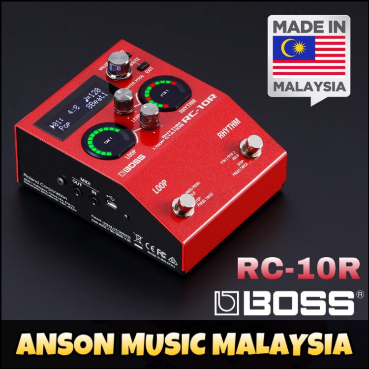 Boss RC-10R Rhythm Loop Station Pedal (RC10R) | Shopee Malaysia