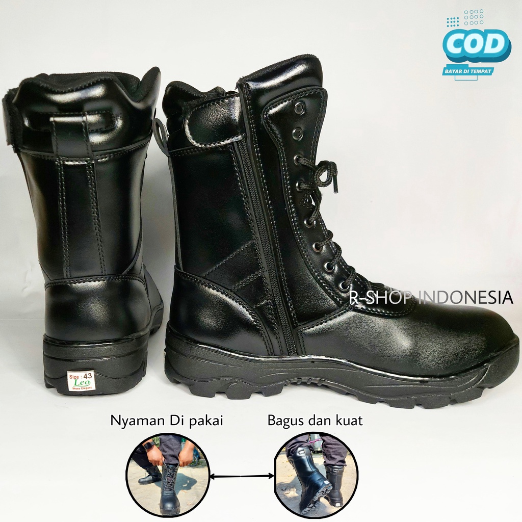TNI AD Polri Security Satpam & Banser PDL Shoes, TNI Polri Security ...