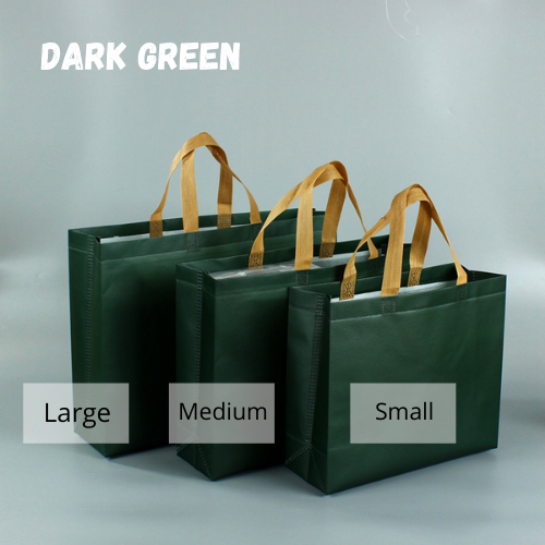 [BC] Non Woven Custom Logo Bag Colour Tote Goody Shopping Bag Size ...