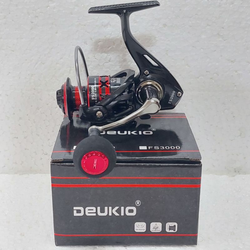 DEUKIO FS / AC / AF 1000 - 7000 spinning fishing reel | Shopee Malaysia