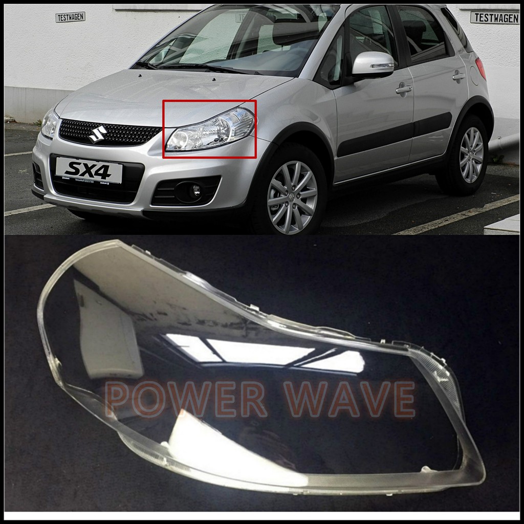 SUZUKI SX4 HEADLAMP COVER HEADLAMP LENS HEADLAMP CASING (HARGA SEPASANG