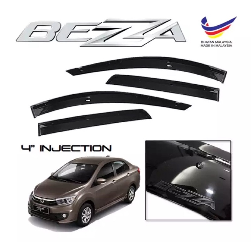 Perodua bezza door visor 100% best quality oem | Shopee Malaysia