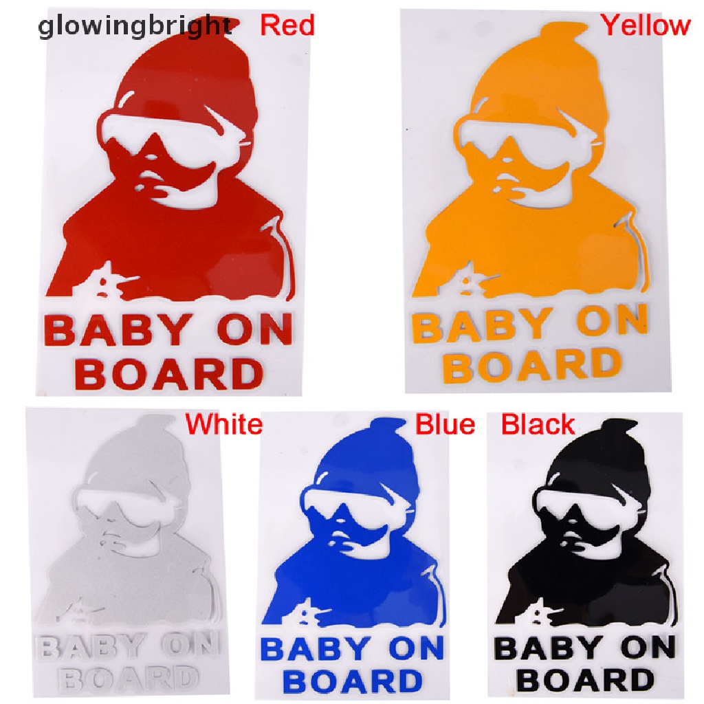 [glowingbright] New Cool Baby on Board Vinyl Car funny Sticker Decal ...
