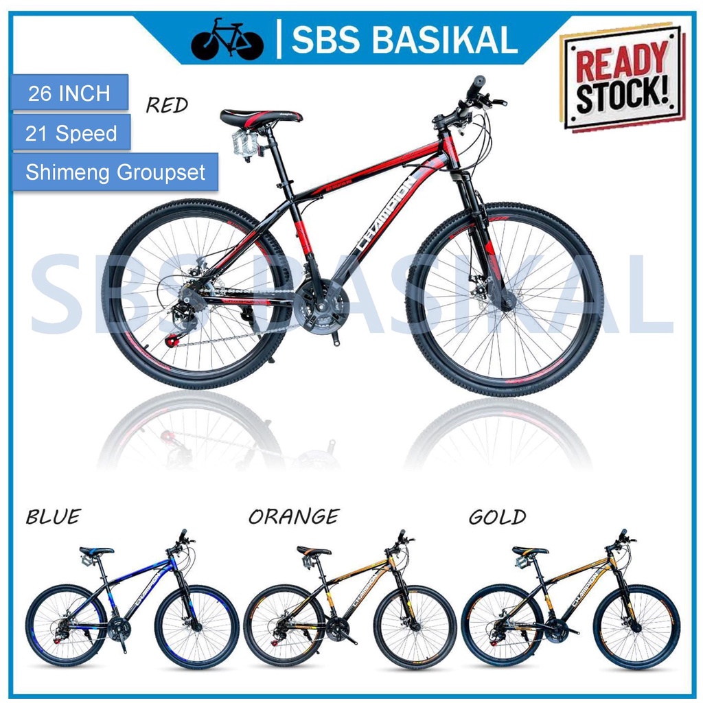 OFFER OFFER 2621 Bicycle 26 mountain bike MTB 21Speed Shopee