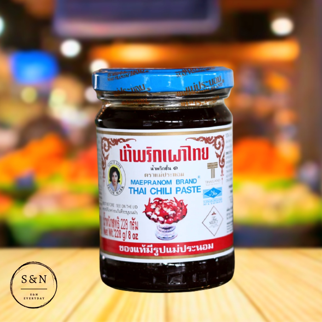MAEPRANOM BRAND THAI CHILI PASTE INSTANT (114g / 228g / 513g