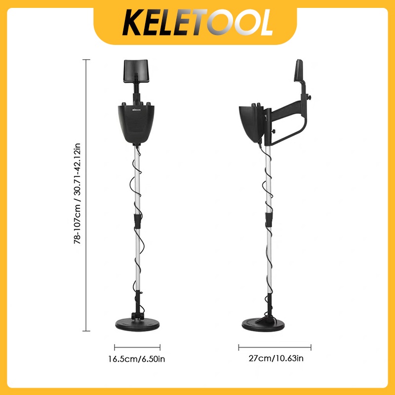 MD4030 gold detector Metal pencari pengesan emas bawah tanah logam mini ...