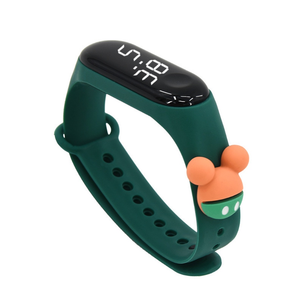 Ready xiaomi mi band LED watch Waterproof digital kids cartoon doll electronic smart watch GOROS