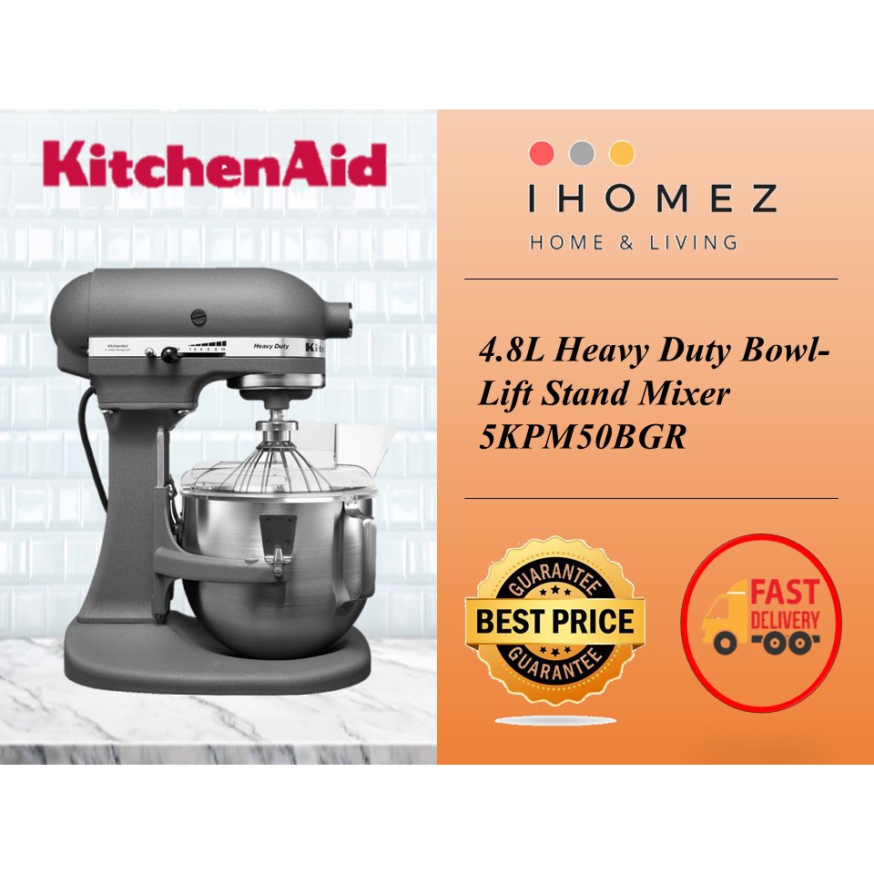 KitchenAid Heavy Duty Bowl-Lift Stand Mixer 4.8L