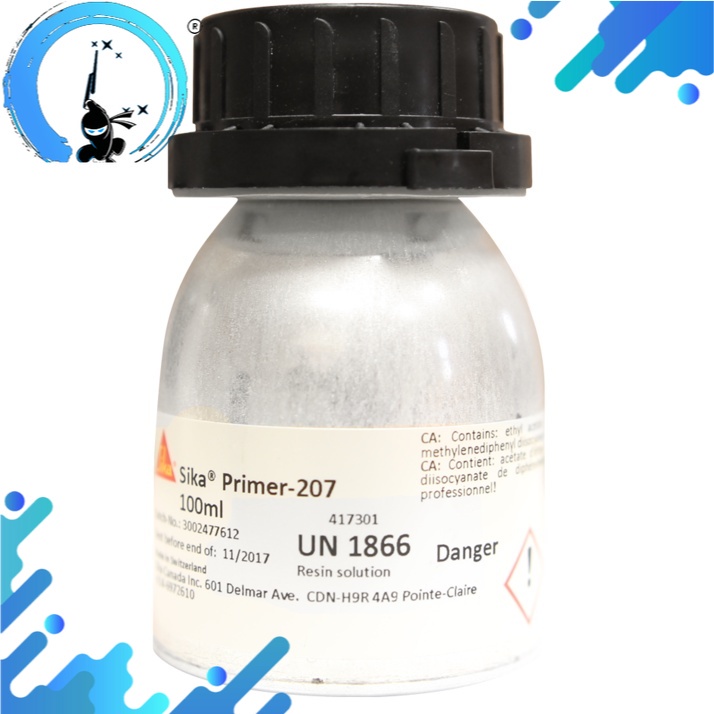 Original Sika Primer 207 UN1866 Resin Solution (100ml) Sika primer 207