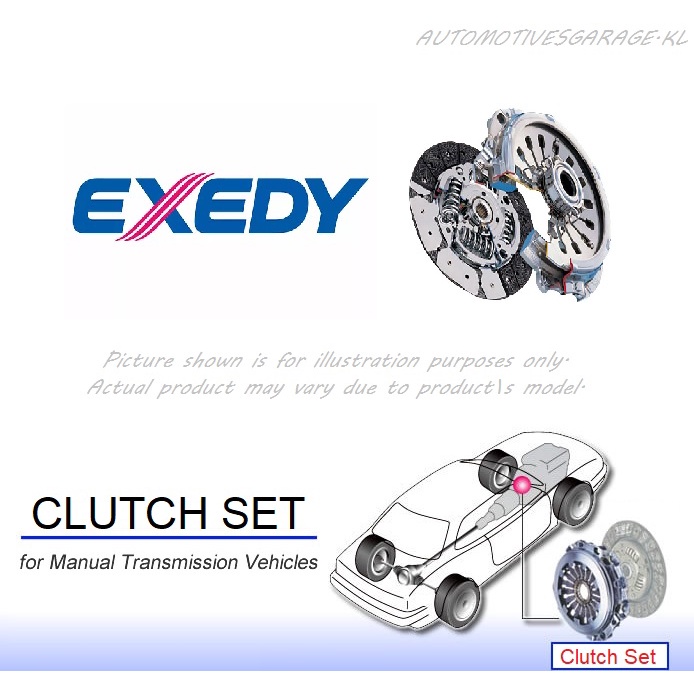 EXEDY (JAPAN) Clutch Set MB659129U MITSUBISHI TRITON 4WD **HEAVY