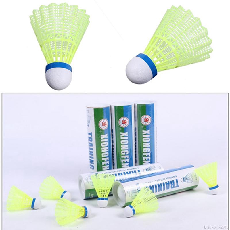 6Pcs /12Pcs / Box Shuttlecock Lightweight Plastic Nylon Badminton Ball ...