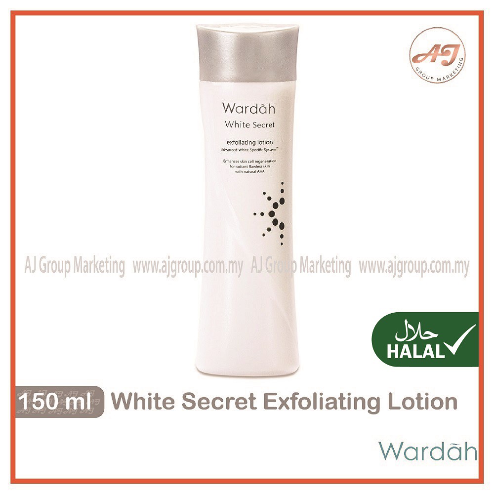 Wardah White Secret Exfoliating Lotion (150ml) Shopee Malaysia
