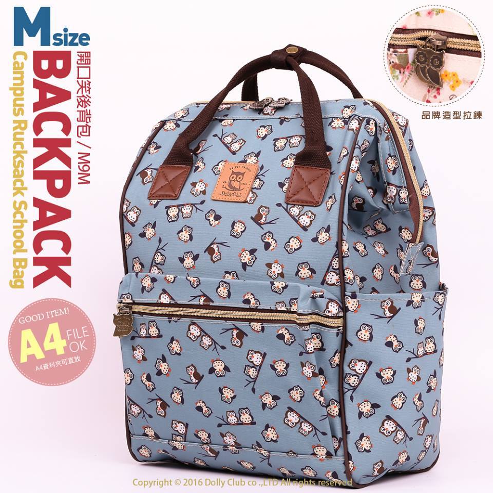 Dolly Club Women’s or Girls Backpack Dolly Club Taiwan M9M Large Opening Waterproof Backpack  main image 3