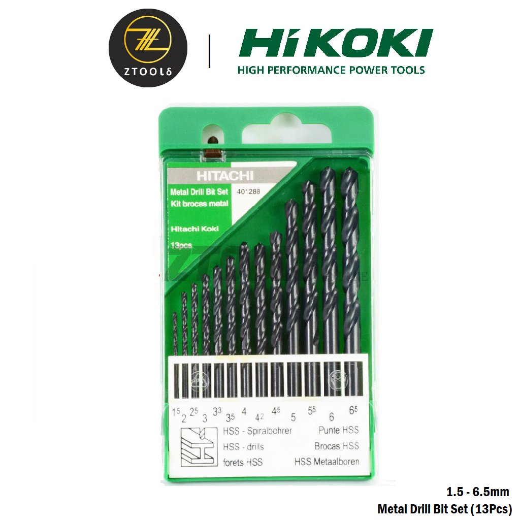 Hikoki drill online bit set