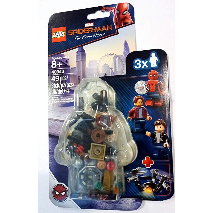 Spider man cheap minifigure pack