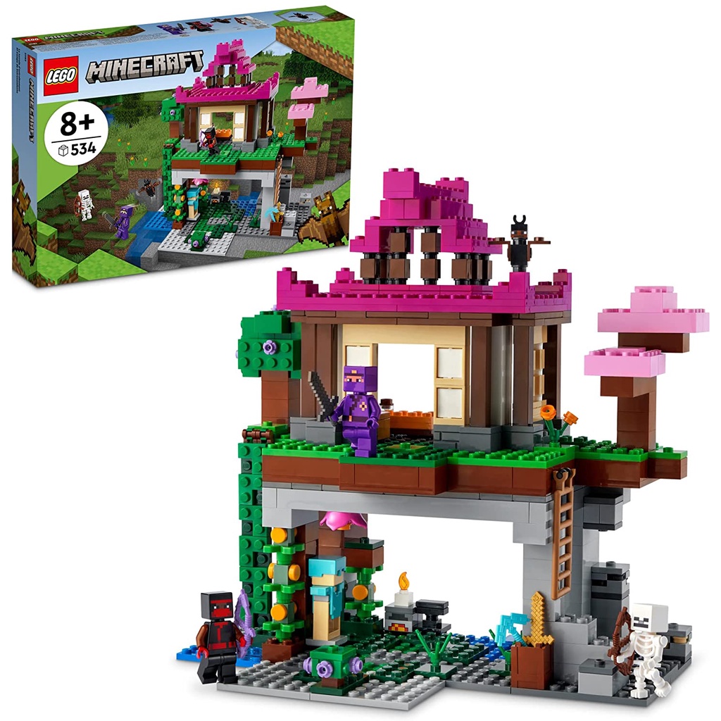 LEGO Minecraft 21183 The Training Grounds In Stock New MISB Shopee Malaysia