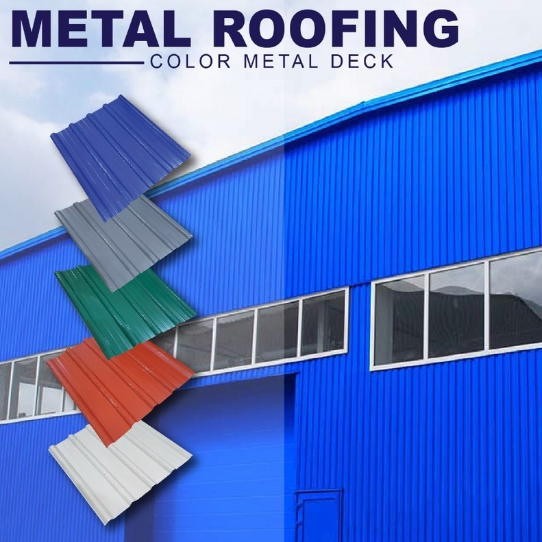 ROOFING /METALDECK (0.23mm) 14 FT 20 FT TCT apply (ZONE 1) Shopee