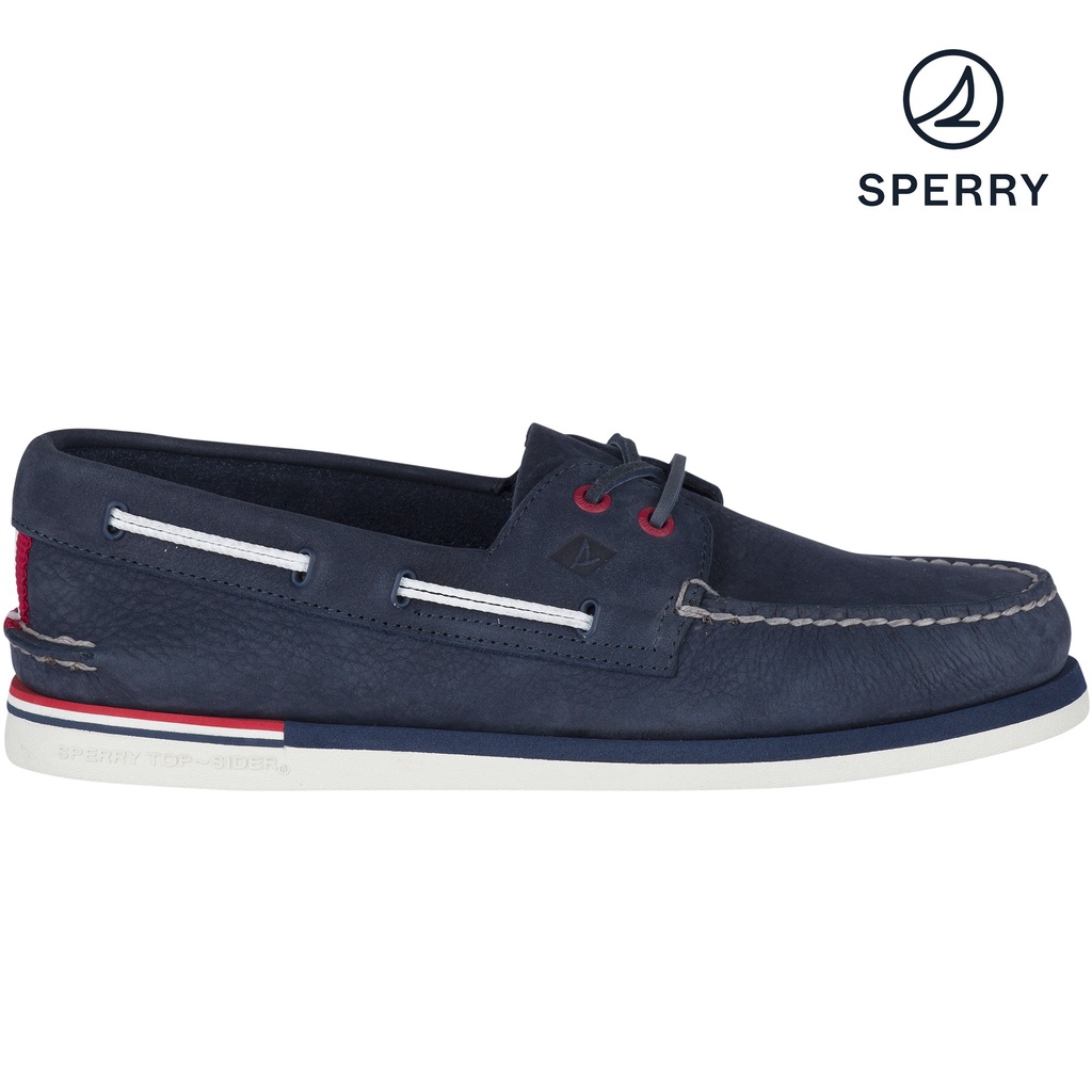 Sperry Men's Authentic 2Eye Nautical Boat Shoes (Navy) Shopee Malaysia