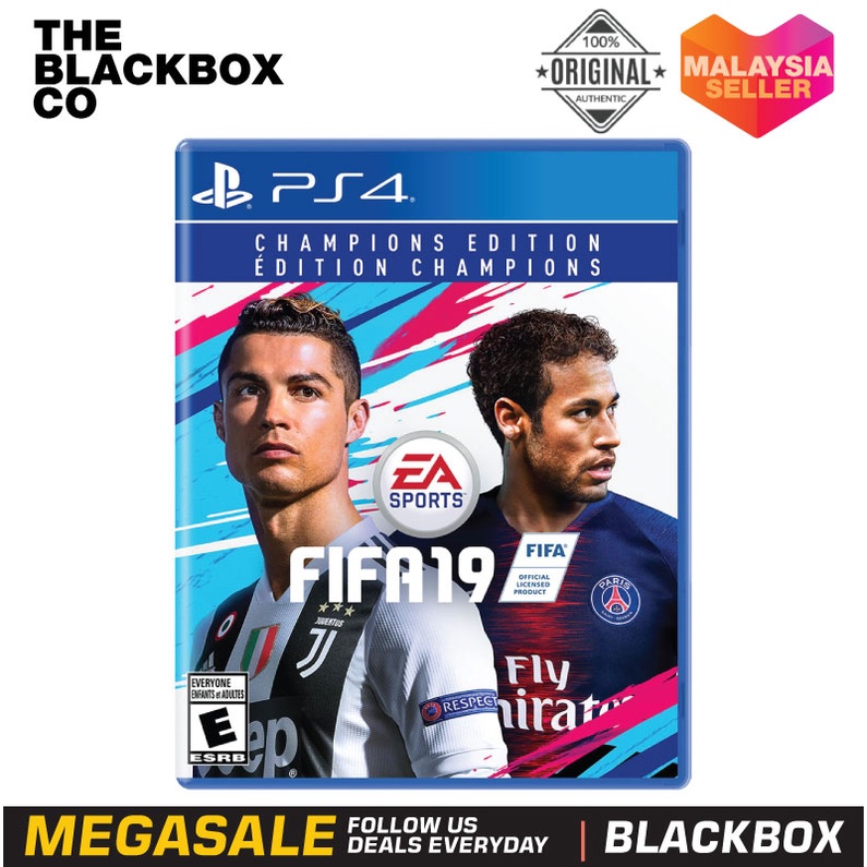 PS4 FIFA 19 Game Disc for Playstation 4 R3 ENG ASIA CHAMPIONS