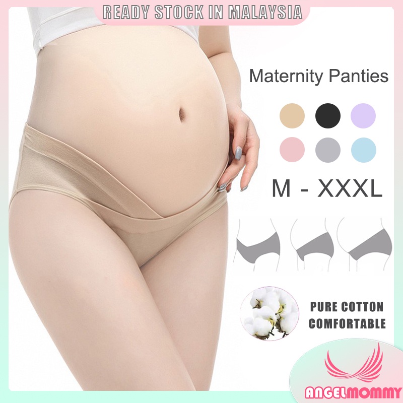 Angel Mommy Maternity Panties Cotton Underwear Low Waist Women Pregnant  Panties U-Shaped Briefs 20020