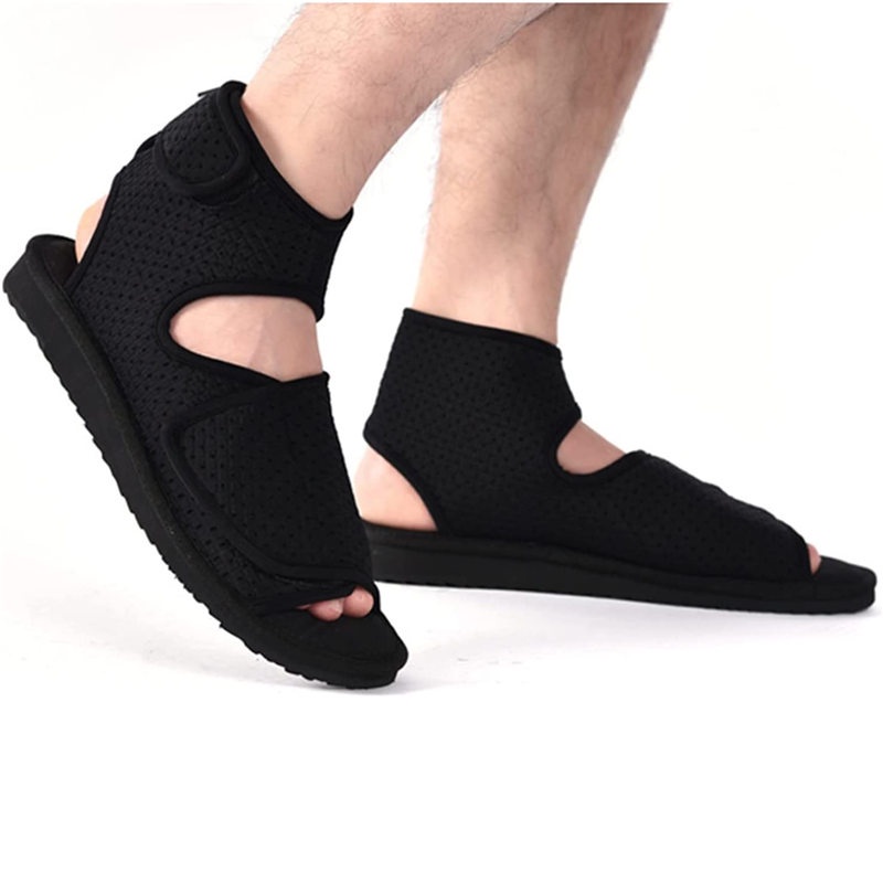 Men's Diabetic Walking Shoes Swollen Feet Orthopedic for Seniors