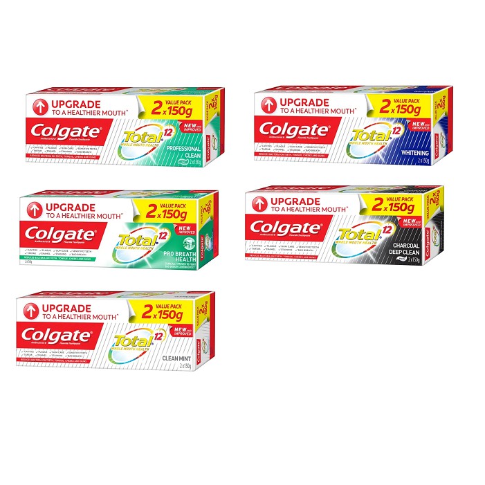 COLGATE Toothpaste Twin Pack 2 x 150g Shopee Malaysia