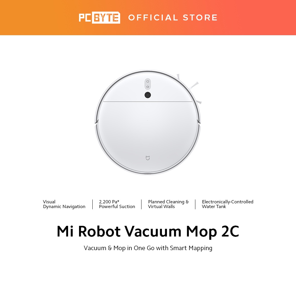 Xiaomi Mi Robot Vacuum Mop 2C [International Version] PCByte | Shopee ...