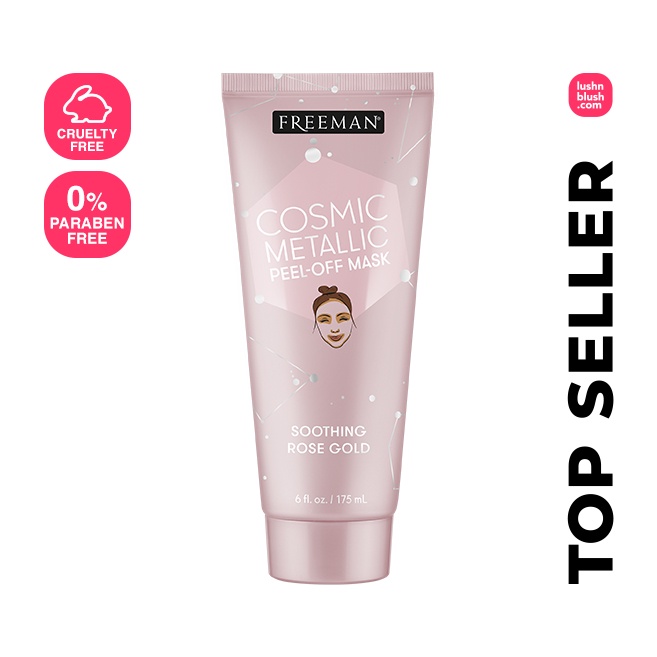 Freeman Beauty Cosmic Metallic Soothing Rose Gold Peel Off Mask 175ml ...