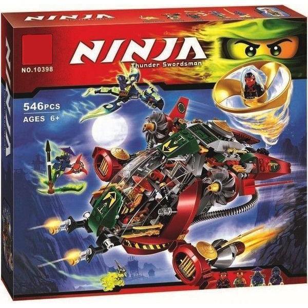 10398 NINJAGO RONIN REX FLYING ROTATRY SUPER Shopee Malaysia