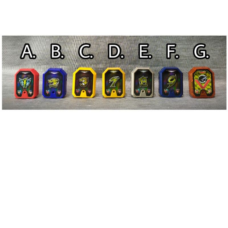 Dx Power Ranger RPM Sentai Goonger Go-Onger Engine Soul Engine Cell ...