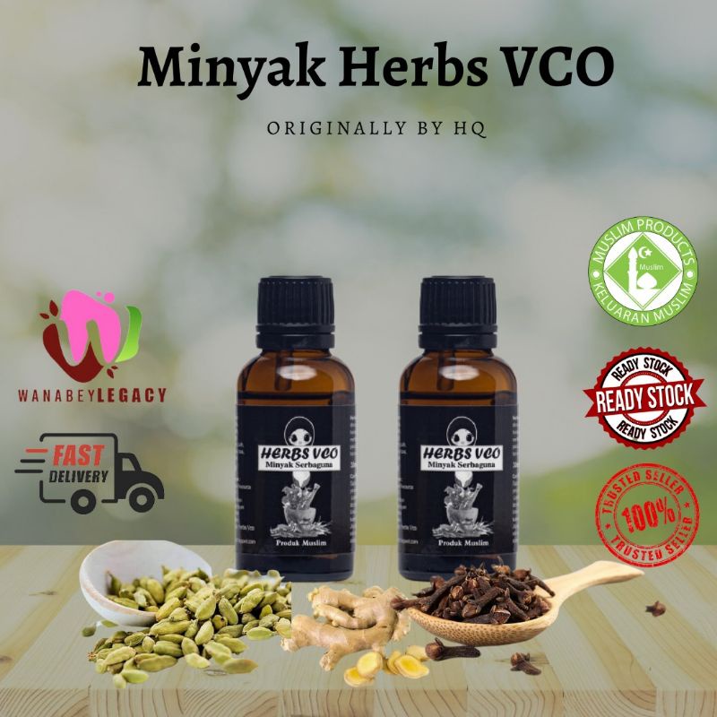 Minyak Herbs Vco Minyak Viral Serbaguna Utk Selsema Batuk Asma