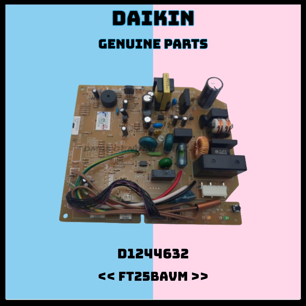 Daikin Power Control Board Indoor 1.0HP 1.5HP D1244632 D1244649