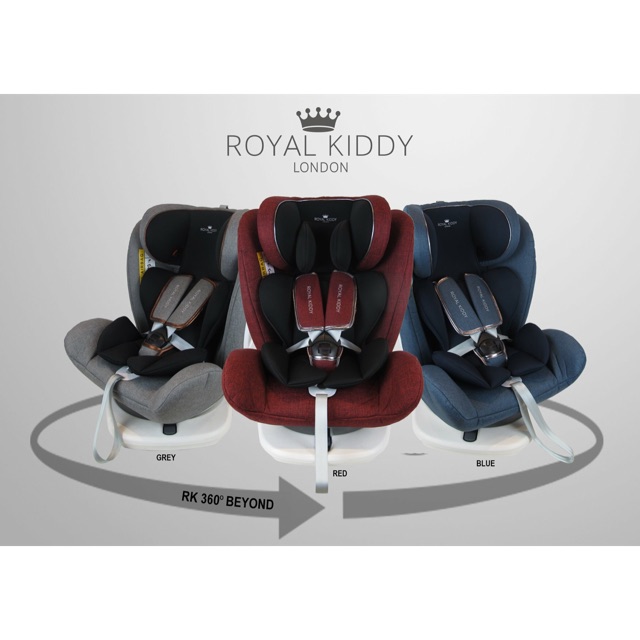 Kiddy car seat clearance isofix