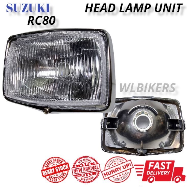 SUZUKI RC RC80 HEAD LAMP LAMPU DEPAN -LIMITED STOCK- | Shopee Malaysia