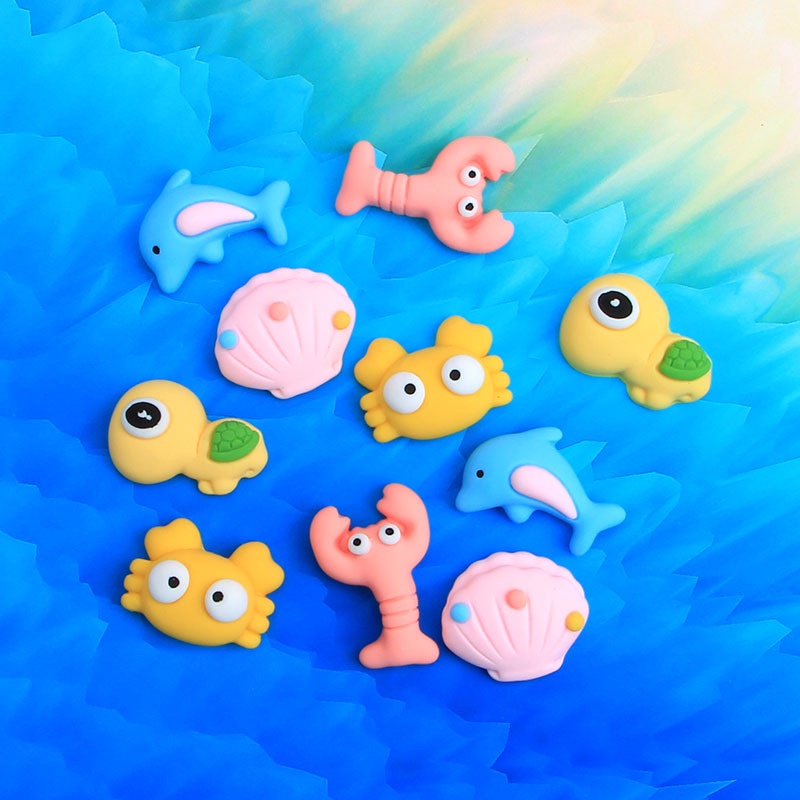 Dream Ocean Button Shoes Charm croc /jibz /Button croc /Charm