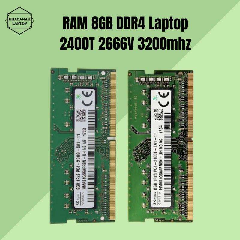 Ram sodimm 8gb ddr4 laptop pc4 2400t 2666v 3200mhz Original Warranty ...