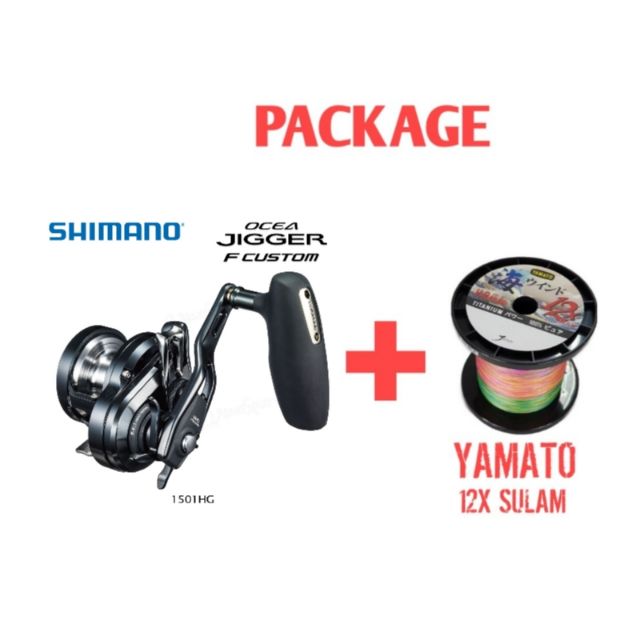 SHIMANO OCEA JIGGER F CUSTOM 1501HG 🤩 | Shopee Malaysia